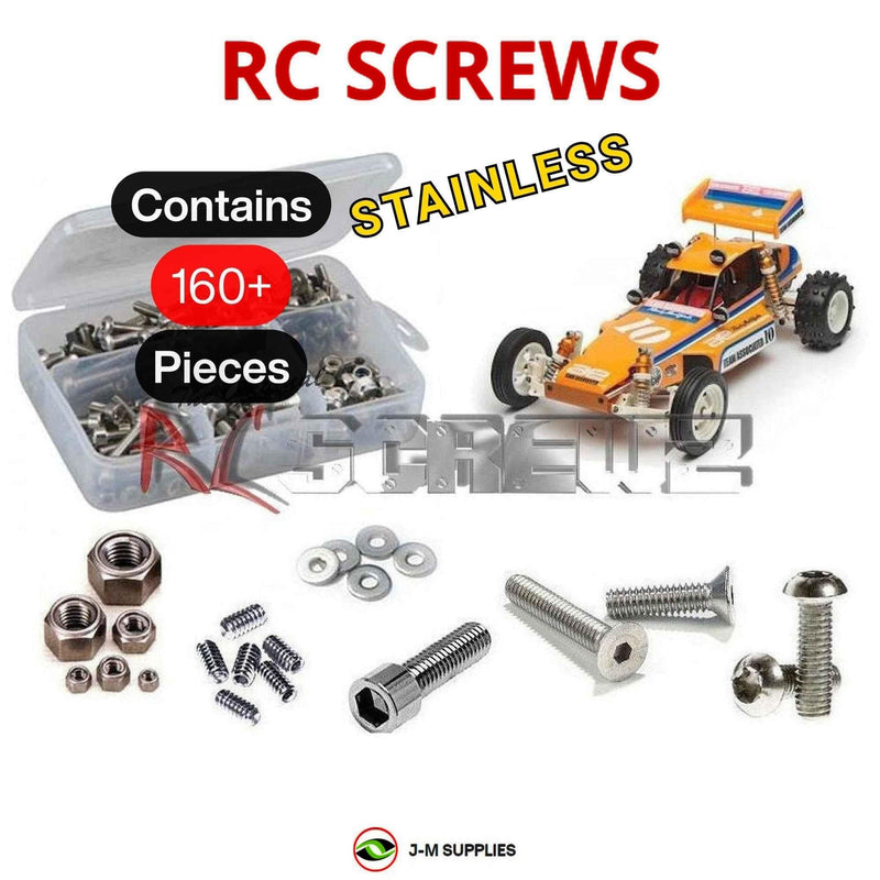 RCScrewZ Stainless Steel Screw Kit ass055 for Team Associated RC10 Classic 2013 Kit 1/10 Electric 2WD Off-Road Buggy (#6001, #ASC6001) | SET