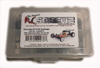 RCScrewZ Stainless Steel Screw Kit ass076 for Team Associated RC10B6 Team Kit 1/10 Electric 2WD Off-Road Buggy (#90011) | SET