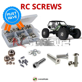 J-M SUPPLIES - RCScrewZ Stainless Screw Kit axi004 for Axial Racing Wraith RTR 1/10 4WD Rock Racer (#90018) | PRO - 