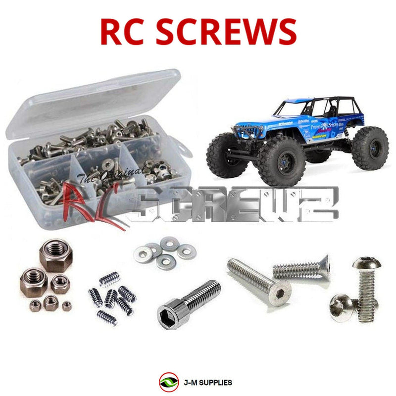 J-M SUPPLIES - RCScrewZ Stainless Screw Kit axi007 for Axial Racing Wraith Poison Spyder #90031 RC Car | PRO - 