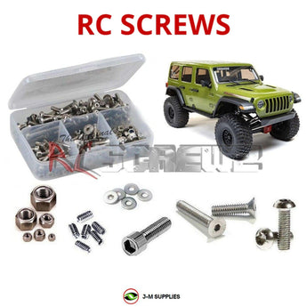J-M SUPPLIES - RCScrewZ Stainless Screw Kit axi037 for Axial SCX6 Jeep 1/6 4wd #AXI05000T1/T2 RC Car | PRO - 