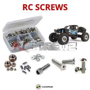 J-M SUPPLIES - RCScrewZ Stainless Screw Kit axi038 for Axial Racing RR10 Bomber 4wd AXI03016T1/T2 | SET - 