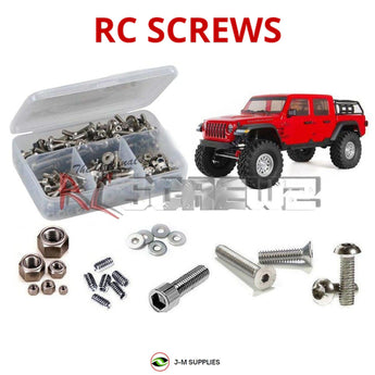 J-M SUPPLIES - RCScrewZ Stainless Screw Kit axi041 for Axial 1/10 SCX10 III Jeep JT Gladiator (AXI03006T1/T2) | PRO - 