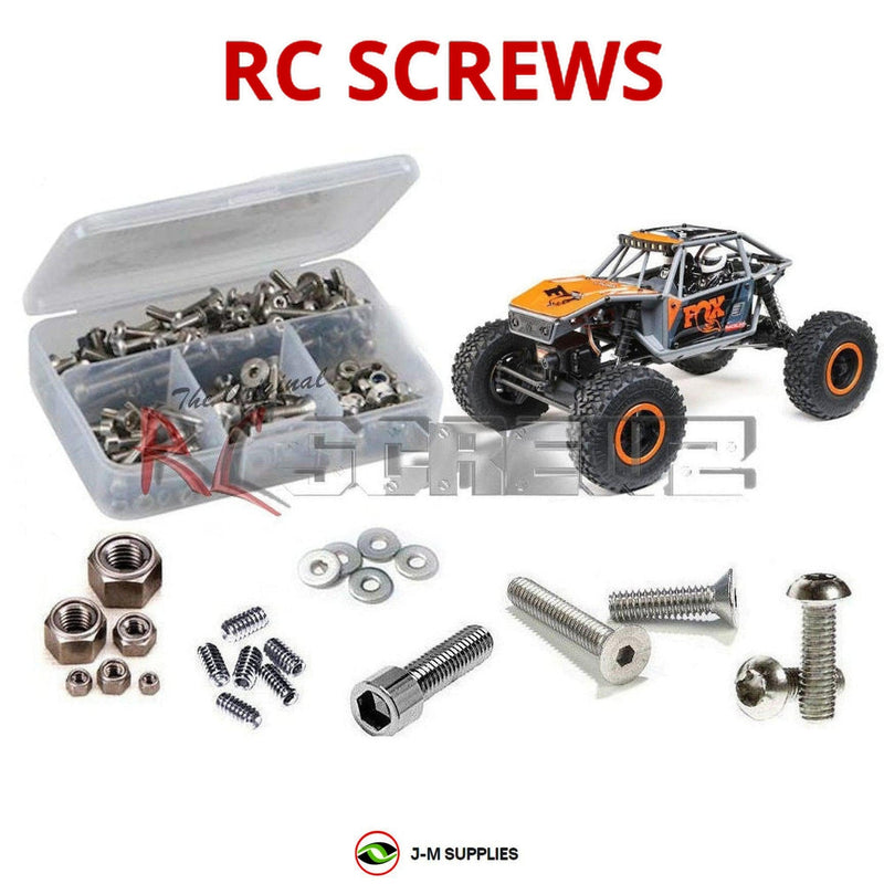 J-M SUPPLIES - RCScrewZ Stainless Screw Kit axi043 for Axial 1/18 UTB18 Capra 4WD Unlimited Trail (AXI01002) | SET - 