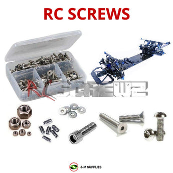 J-M SUPPLIES - RCScrewZ Stainless Screw Kit cus016 for Custom Works Patriot Dragcar #0850 RC Car | RCX - 