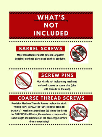 J-M SUPPLIES - RCScrewZ Stainless Screw Kit cus018 for Custom Works Outlaw 5 (#0726) RC Dirt Oval Sprint Car | SET - 