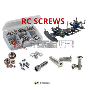 J-M SUPPLIES - RCScrewZ Stainless Screw Kit cus021 for Custom Works RC Intimidator 8 1/10 Oval Racer (#0981) | SET - 