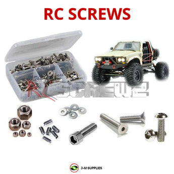 J-M SUPPLIES - RCScrewZ Stainless Screw Kit czr002 for Cross RC SG-4B 4x4 DEMON Crawler (#CZRSG4B) | SET - 