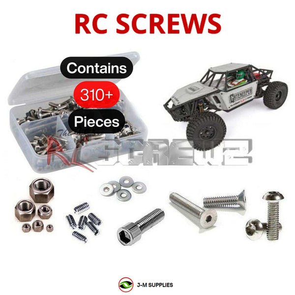 Representative image of an RCScrewZ stainless steel screw kit for Element RC Enduro GateKeeper #40110/11; exact kit contents vary by RC model.