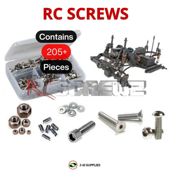 J-M SUPPLIES - RCScrewZ Stainless Screw Kit ele010 for Element RC Enduro Trail Truck Kit 2 (#40114) | SET - 