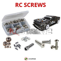 J-M SUPPLIES - RCScrewZ Stainless Screw Kit for Associated Apex2 Hoonicorn RTR #30124 -asc127 RC Car | UPG - 