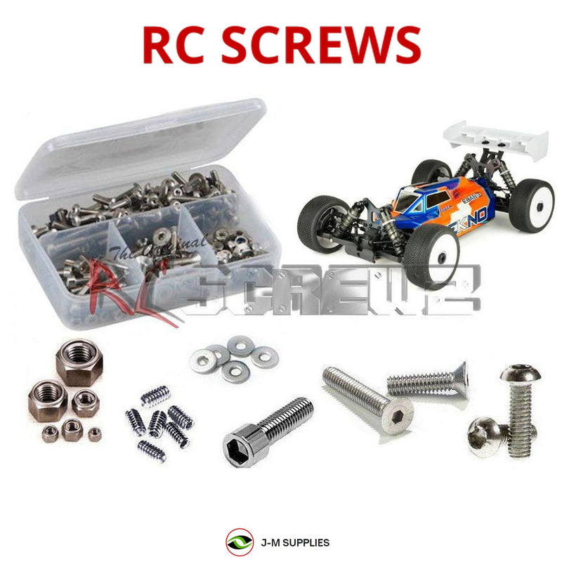 J-M SUPPLIES - RCScrewZ Stainless Screw Kit for Tekno EB48 2.1 Buggy 1/8 4WD TKR9003 tek024 RC Car | PRO - 