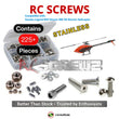J-M SUPPLIES RC Parts Store - RCScrewZ Stainless Screw Kit gsk004 for Goosky Legend RS4 Venom 380 3D Electric Helicopter | RCX