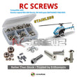 J-M SUPPLIES RC Parts Store - RCScrewZ Stainless Screw Kit gsk006 for Goosky Legend RS6 600 3D Helicopter (BAF060007/008/009) | RCX
