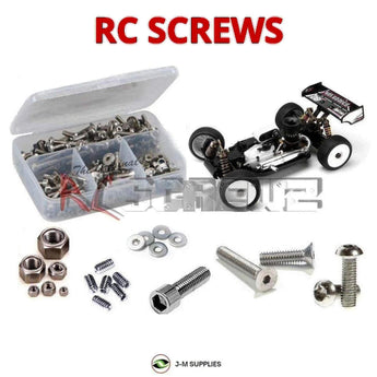 J-M SUPPLIES - RCScrewZ Stainless Screw Kit hot019 for Hot Bodies D8 / Hara Edition 1/8 Buggy (#HBS68175) | SET - 
