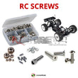 J-M SUPPLIES - RCScrewZ Stainless Screw Kit hot043 for HotBodies D8T Evo 3 Truggy 1/8th #204575 RC Car | SET - 