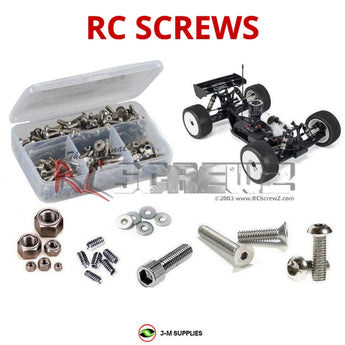 J-M SUPPLIES - RCScrewZ Stainless Screw Kit hot043 for HotBodies D8T Evo 3 Truggy 1/8th #204575 RC Car | SET - 