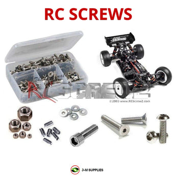 J-M SUPPLIES - RCScrewZ Stainless Screw Kit hot046 for HB Racing D4 Evo3 4wd 1/10th #HB204280 RC Car | SET - 