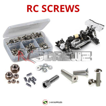 J-M SUPPLIES - RCScrewZ Stainless Screw Kit hot049 for Hot Bodies D815 Nitro 1/8th 114615 RC Car | SET - 