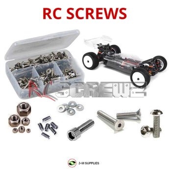J-M SUPPLIES - RCScrewZ Stainless Screw Kit hot050 for Hot Bodies D418 4wd 1/10th #204241 RC Car | SET - 