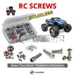 J-M SUPPLIES - RCScrewZ Stainless Screw Kit hpi041 for HPI Racing Savage X .46 1/8 Monster Truck (#105644) | SET - 