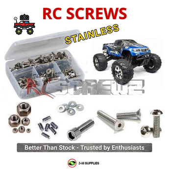 J-M SUPPLIES - RCScrewZ Stainless Screw Kit hpi041 for HPI Racing Savage X .46 1/8 Monster Truck (#105644) | PRO - 