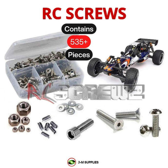 J-M SUPPLIES RC Parts Store - RCScrewZ Stainless Screw Kit hpi043 for HPI Racing Baja 5B SS 1/5th Gasoline (#10610) RC Buggy | SET