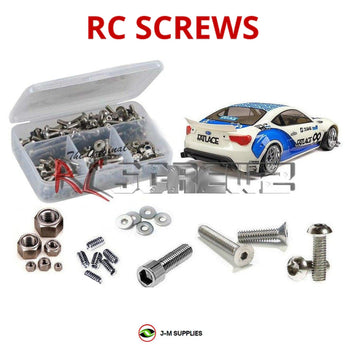 J-M SUPPLIES - RCScrewZ Stainless Screw Kit hpi083 for HPI Racing RS4 Sport 3 Drift Chassis RC Car | SET - hpi083