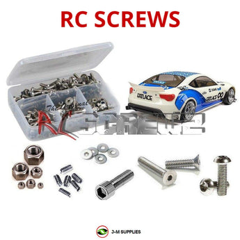 J-M SUPPLIES - RCScrewZ Stainless Screw Kit hpi083 for HPI Racing RS4 Sport 3 Drift Chassis RC Car | PRO - 