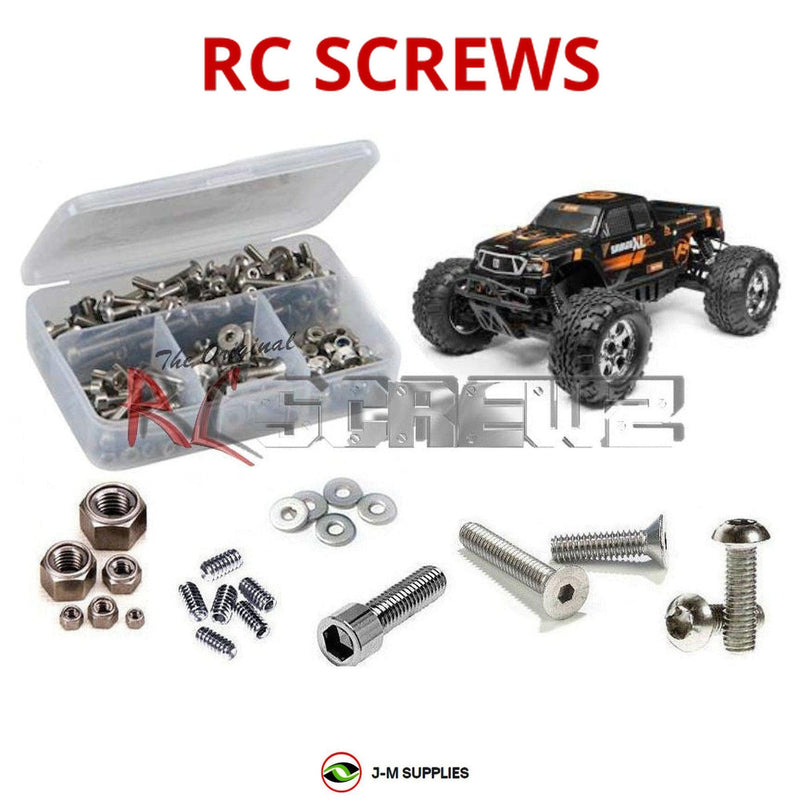 J-M SUPPLIES - RCScrewZ Stainless Screw Kit hpi090 for HPI Racing Savage XL Flux #112609 RC Car | RCX - 