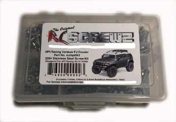 J-M SUPPLIES - RCScrewZ Stainless Screw Kit hpi092 for HPI Venture FJ Cruiser 4WD 1/10 #118146 RC Car | SET - hpi092