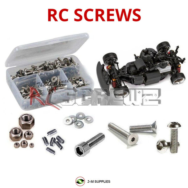 J-M SUPPLIES RC Parts Store - RCScrewZ Stainless Screw Kit hpi096 for HPI Racing RS4 3 Nitro Drift #112587 RC Car | PRO