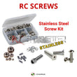 Representative image of an RCScrewZ stainless steel screw kit for JConcepts Reactor S2 Wolf 1/10 4x4 Monster Truck (#JCO9009); exact kit contents vary by RC model.