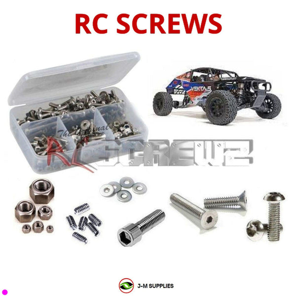 J-M SUPPLIES - RCScrewZ Stainless Screw Kit kra001 for Kraken Vekta 5 Buggy 1/5th 4WD (#KV7701/KV7702) RC | PRO - kra001