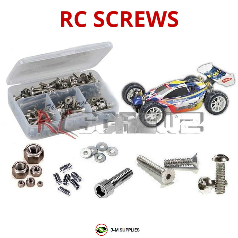 J-M SUPPLIES - RCScrewZ Stainless Screw Kit kyo079 for Kyosho Inferno MP7.5 1/8th (#31081) RC Racing Buggy | SET - 