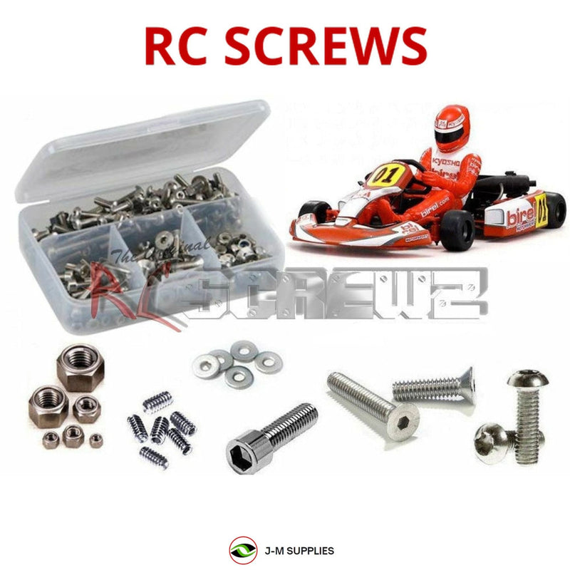 J-M SUPPLIES - RCScrewZ Stainless Screw Kit kyo117 for Kyosho Birel 1/5 Racing Krt R31-SE 31315 RC Car | SET - 