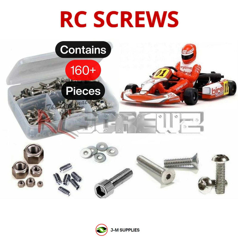 J-M SUPPLIES - RCScrewZ Stainless Screw Kit kyo117 for Kyosho Birel 1/5 Racing Krt R31-SE 31315 RC Car | SET - 