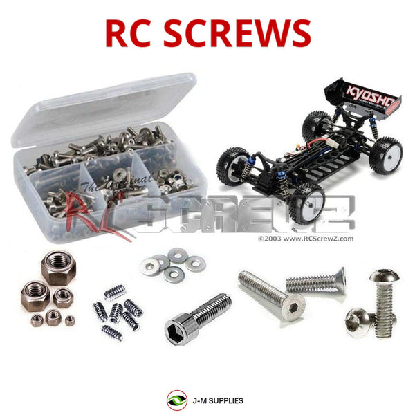 J-M SUPPLIES - RCScrewZ Stainless Screw Kit kyo129 for Kyosho Lazer ZX-5 Type 3 / Type 4 #30861 RC Car | SET - 