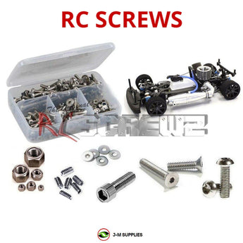 J-M SUPPLIES - RCScrewZ Stainless Screw Kit kyo139 for Kyosho V-One R4 Nitro 1/10th #31265 RC Car | SET - 