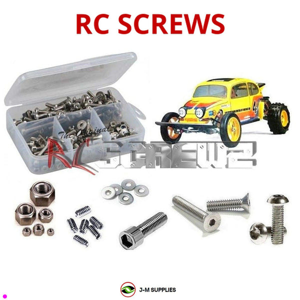 J-M SUPPLIES - RCScrewZ Stainless Screw Kit kyo153 for Kyosho Beetle Racer 2014 1/10 2WD Buggy (#30614) | RCX - 