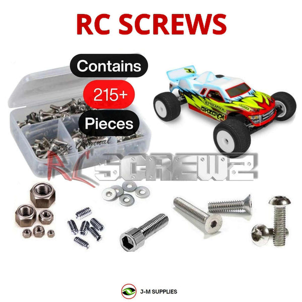 J-M SUPPLIES - RCScrewZ Stainless Screw Kit kyo154 for Kyosho Ultima RT6 Stadium #30069 RC Car | PRO - 