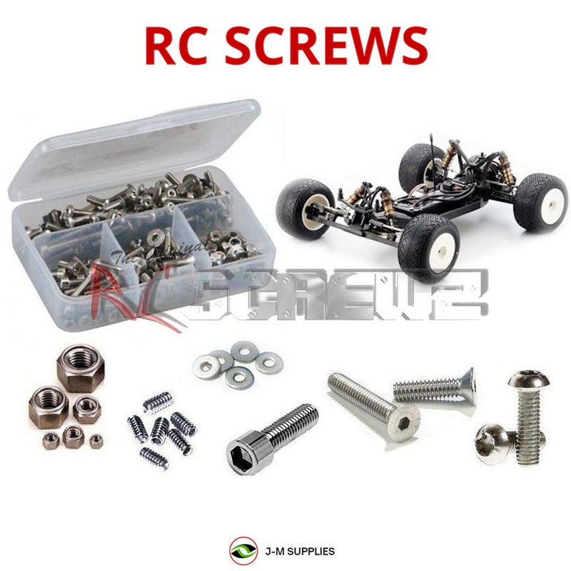 J-M SUPPLIES - RCScrewZ Stainless Screw Kit kyo154 for Kyosho Ultima RT6 Stadium #30069B RC Car | SET - 