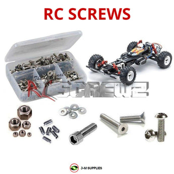 J-M SUPPLIES - RCScrewZ Stainless Screw Kit kyo174 for Kyosho Optima 4WD 1/10 Buggy (#30617B) (2016 Model) | PRO - 
