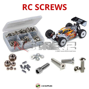 J-M SUPPLIES - RCScrewZ Stainless Screw Kit Kyo198 for Kyosho Inferno MP10e 1/8th #34110 RC Car | SET - Kyo198