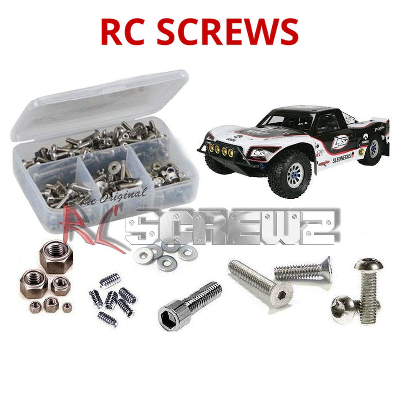 J-M SUPPLIES - RCScrewZ Stainless Screw Kit los065 for Losi 5ive-T 1/5 4WD Short Course Truck (#LOSB0019/24) | PRO - 
