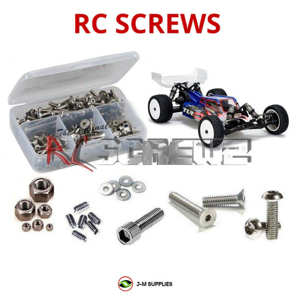 J-M SUPPLIES - RCScrewZ Stainless Screw Kit los084 for Losi 22 3.0 2wd 1/10th Buggy TLR03006 RC Car | PRO - 