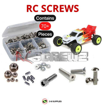 J-M SUPPLIES - RCScrewZ Stainless Screw Kit los113 for Losi Mini-T 2.0 1/18th 2WD (LOS01015/17) Stadium Truck | RCX - 