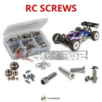 J-M SUPPLIES - RCScrewZ Stainless Screw Kit los114 for Losi 8ight XE / Elite TLR03022 TLR04008 RC Car | PRO - 