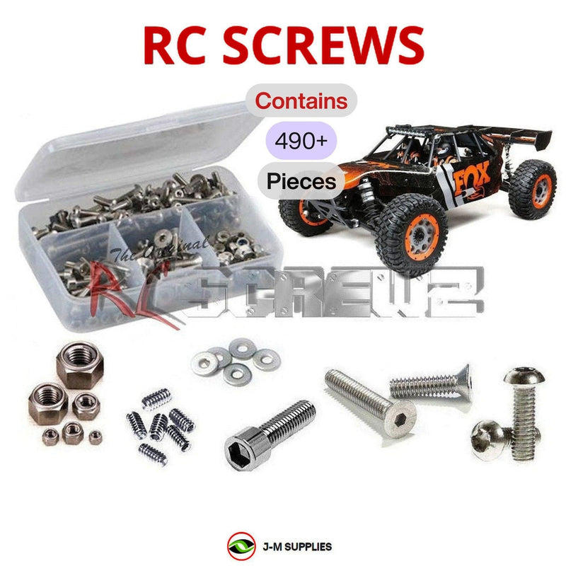 J-M SUPPLIES - RCScrewZ Stainless Screw Kit los118 for Losi DBXL-E 2.0 1/5 4WD RTR (#LOS05020) Desert Buggy | PRO - 