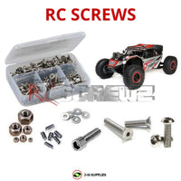 J-M SUPPLIES - RCScrewZ Stainless Screw Kit los121 for Losi 1/6 Super Rock Rey SRR V2 8s (#LOS05016V2) Racer | PRO - 